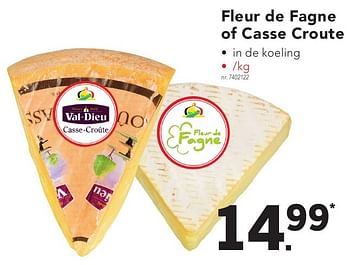 Promoties Fleur de fagne of casse croute - Huismerk - Lidl - Geldig van 17/10/2016 tot 22/10/2016 bij Lidl