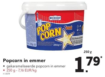 Promoties Popcorn in emmer - Mcennedy - Geldig van 17/10/2016 tot 22/10/2016 bij Lidl