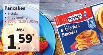 Promoties Pancakes - Mcennedy - Geldig van 17/10/2016 tot 22/10/2016 bij Lidl