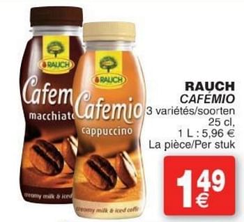 Promotions Rauch cafémio - Rauch - Valide de 11/10/2016 à 24/10/2016 chez Cora
