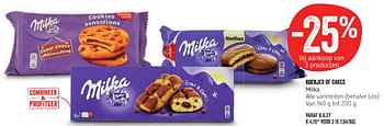 Promotions Koekjes of cakes milka - Milka - Valide de 13/10/2016 à 19/10/2016 chez Delhaize