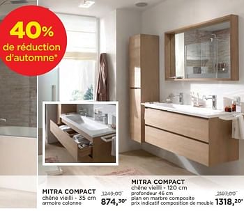 Promoties Mitra compact collection de meubles - Balmani - Geldig van 04/10/2016 tot 29/10/2016 bij X2O