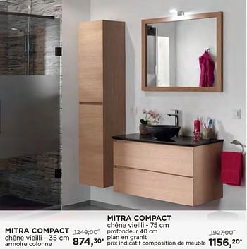 Promotions Mitra compact collection de meubles - Balmani - Valide de 04/10/2016 à 29/10/2016 chez X2O