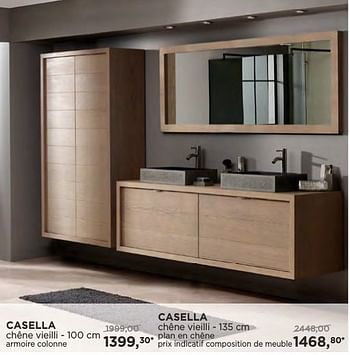 Promotions Casella collection de meubles - Balmani - Valide de 04/10/2016 à 29/10/2016 chez X2O
