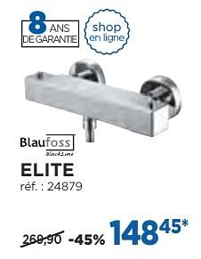 Promotions Elite robinets thermostatiques - Blaufoss - Valide de 04/10/2016 à 29/10/2016 chez X2O