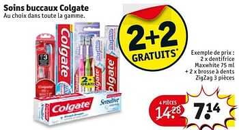 Promoties Soins buccaux colgate - Colgate - Geldig van 10/10/2016 tot 23/10/2016 bij Kruidvat