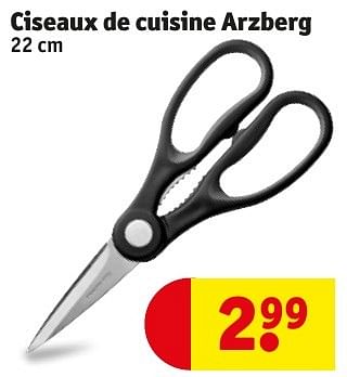 Promotions Ciseaux de cuisine arzberg - Arzberg - Valide de 10/10/2016 à 23/10/2016 chez Kruidvat