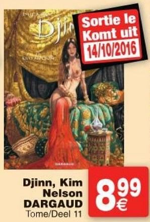 Promotions Djinn, kim nelson dargaud - Produit maison - Cora - Valide de 11/10/2016 à 24/10/2016 chez Cora