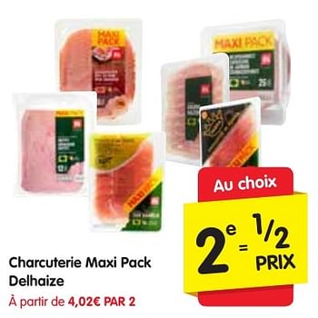 Promoties Charcuterie maxi pack delhaize - Delhaize - Geldig van 13/10/2016 tot 19/10/2016 bij Red Market
