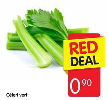 Promoties Céleri vert - Huismerk - Red Market - Geldig van 13/10/2016 tot 19/10/2016 bij Red Market