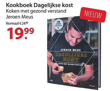 Promoties Kookboek dagelijkse kost - Huismerk - Pelckmans - Geldig van 12/10/2016 tot 24/10/2016 bij Pelckmans Tuincenter