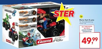 Promoties Mario kart 8 auto - Carrera - Geldig van 19/10/2016 tot 01/11/2016 bij Makro