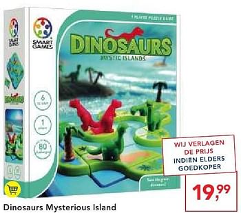 Promotions Dinosaurs mysterious island - Smart Games - Valide de 19/10/2016 à 01/11/2016 chez Makro
