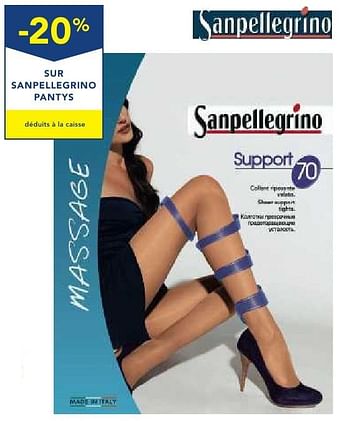 Promotions -20% sur sanpellegrino pantys - Sanpellegrino - Valide de 19/10/2016 à 01/11/2016 chez Makro