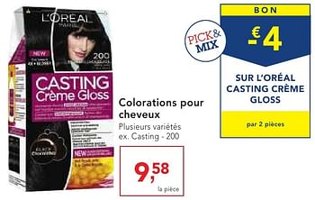 Promoties Colorations pour cheveux - L'Oreal Paris - Geldig van 19/10/2016 tot 01/11/2016 bij Makro