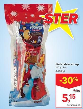 Promoties Sinterklaassnoep sint - Huismerk - Makro - Geldig van 19/10/2016 tot 01/11/2016 bij Makro