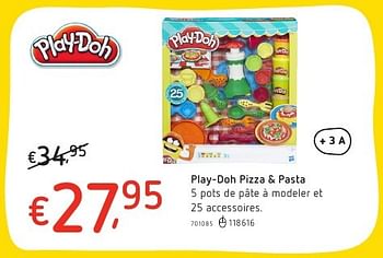 Promotions Play-doh pizza + pasta - Play-Doh - Valide de 20/10/2016 à 06/12/2016 chez Dreamland