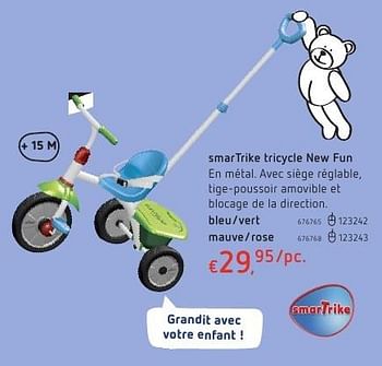 Promoties Smartrike tricycle new fun - Smartrike - Geldig van 20/10/2016 tot 06/12/2016 bij Dreamland