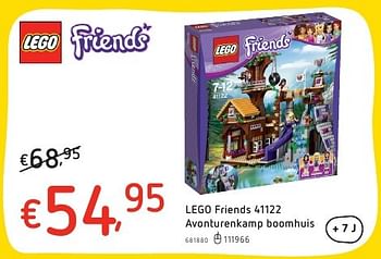 Promoties Lego friends avonturenkamp boomhuis - Lego - Geldig van 20/10/2016 tot 06/12/2016 bij Dreamland