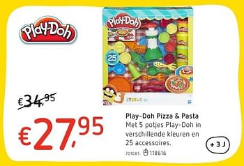 Promotions Play-doh pizza + pasta - Play-Doh - Valide de 20/10/2016 à 06/12/2016 chez Dreamland