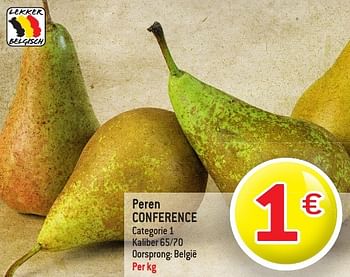 Promoties Peren conference - Huismerk - Match - Geldig van 19/10/2016 tot 25/10/2016 bij Match