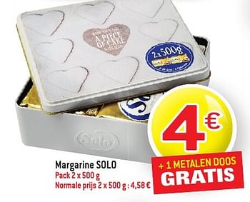 Promoties Margarine solo - Solo - Geldig van 19/10/2016 tot 25/10/2016 bij Smatch