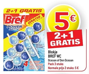Promoties Blokje bref wc oceaan of den oceaan - Bref - Geldig van 19/10/2016 tot 25/10/2016 bij Match