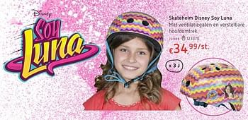 Promoties Skatehelm disney soy luna - Disney - Geldig van 20/10/2016 tot 06/12/2016 bij Dreamland