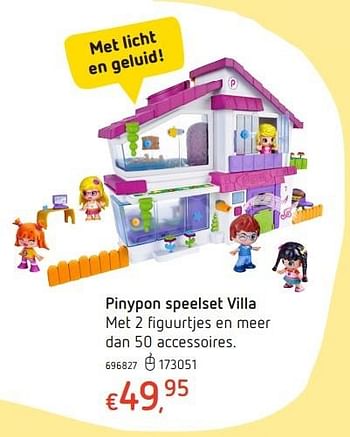 Promotions Pinypon speelset villa - Pinypon - Valide de 20/10/2016 à 06/12/2016 chez Dreamland