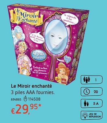 Promoties Le miroir enchanté - Goliath - Geldig van 20/10/2016 tot 06/12/2016 bij Dreamland