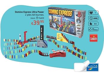 Promotions Domino express ultra power - Goliath - Valide de 20/10/2016 à 06/12/2016 chez Dreamland