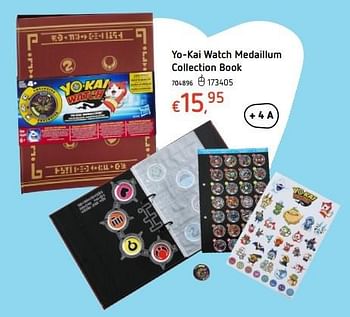 Promoties Yo-kai watch medaillum collection book - Yo-Kai  - Geldig van 20/10/2016 tot 06/12/2016 bij Dreamland