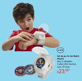 Promotions Set de jeu yo-kai watch montre - Yo-Kai  - Valide de 20/10/2016 à 06/12/2016 chez Dreamland