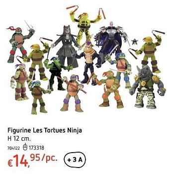Promoties Figurine les tortues ninja - Ninja Turtles - Geldig van 20/10/2016 tot 06/12/2016 bij Dreamland