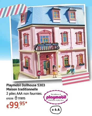 Dollhouse Maison traditionnelle (5303), Playmobil