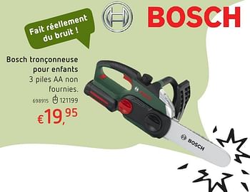 Promoties Bosch tronçonneuse pour enfants - Theo Klein - Geldig van 20/10/2016 tot 06/12/2016 bij Dreamland