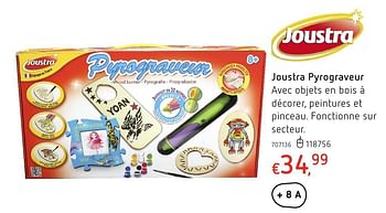 Promoties Joustra pyrograveur - Joustra - Geldig van 20/10/2016 tot 06/12/2016 bij Dreamland