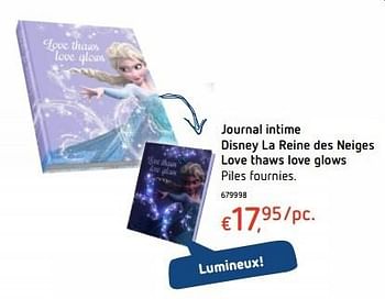 Promotions Philips veilleuse-projecteur disney la reine des neiges - Disney  Frozen - Valide de 20/10/2016 à 06/12/2016 chez Dreamland