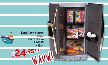 Promoties Koelkast electr - Huismerk - Euroshop - Geldig van 23/10/2016 tot 06/12/2016 bij Euro Shop
