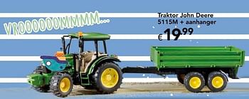 Promoties Traktor john deere - Bruder - Geldig van 23/10/2016 tot 06/12/2016 bij Euro Shop