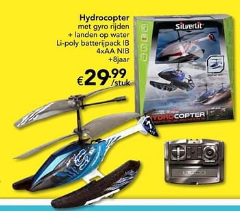 Promoties Hydrocopter - Silverlit - Geldig van 23/10/2016 tot 06/12/2016 bij Euro Shop