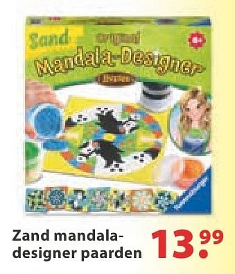 Promotions Zand mandaladesigner paarden - Ravensburger - Valide de 10/10/2016 à 06/12/2016 chez Multi Bazar