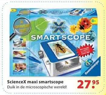 Promotions Sciencex maxi smartscope - Ravensburger - Valide de 10/10/2016 à 06/12/2016 chez Multi Bazar