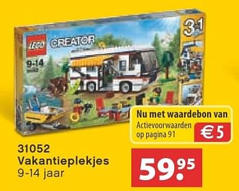 Promoties Vakantieplekjes - Lego - Geldig van 10/10/2016 tot 06/12/2016 bij Multi Bazar