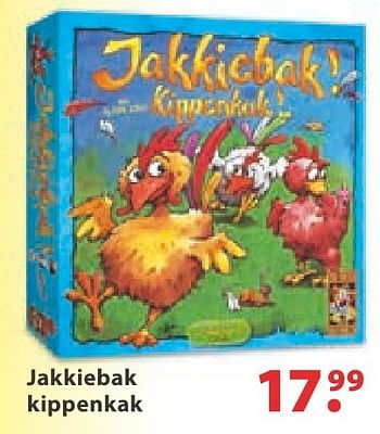 Promotions Jakkiebak kippenkak - 999games - Valide de 10/10/2016 à 06/12/2016 chez Multi Bazar