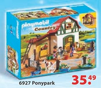 Promoties Ponypark - Playmobil - Geldig van 10/10/2016 tot 06/12/2016 bij Multi Bazar