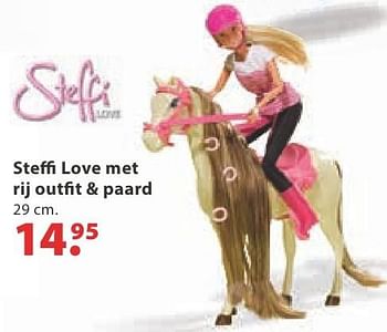 Promoties Steffi love met rij outfit + paard - Steffi Love - Geldig van 10/10/2016 tot 31/12/2016 bij Vatana