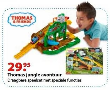 Promotions Thomas jungle avontuur - Thomas & Friends - Valide de 10/10/2016 à 31/12/2016 chez Vatana