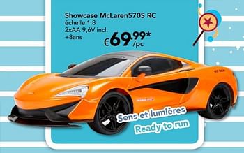Promoties Showcase mclaren570s rc - New Bright Toys - Geldig van 23/10/2016 tot 06/12/2016 bij Euro Shop