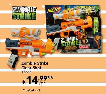 Promoties Zombie strike clear shot - K'Nex - Geldig van 23/10/2016 tot 06/12/2016 bij Euro Shop